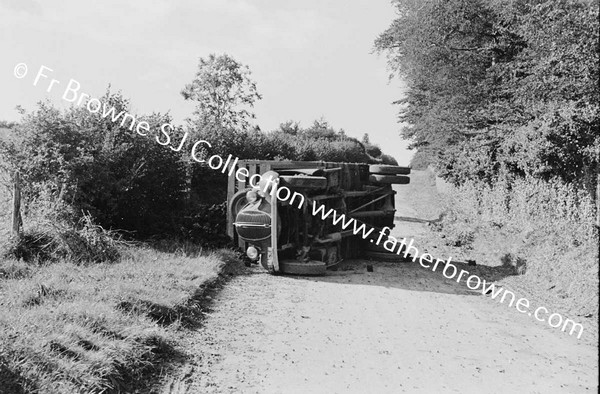 LORRY ACCIDENT NEAR NEW INN